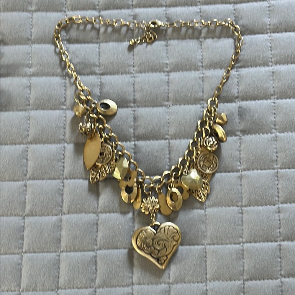 Gold Charm Necklace